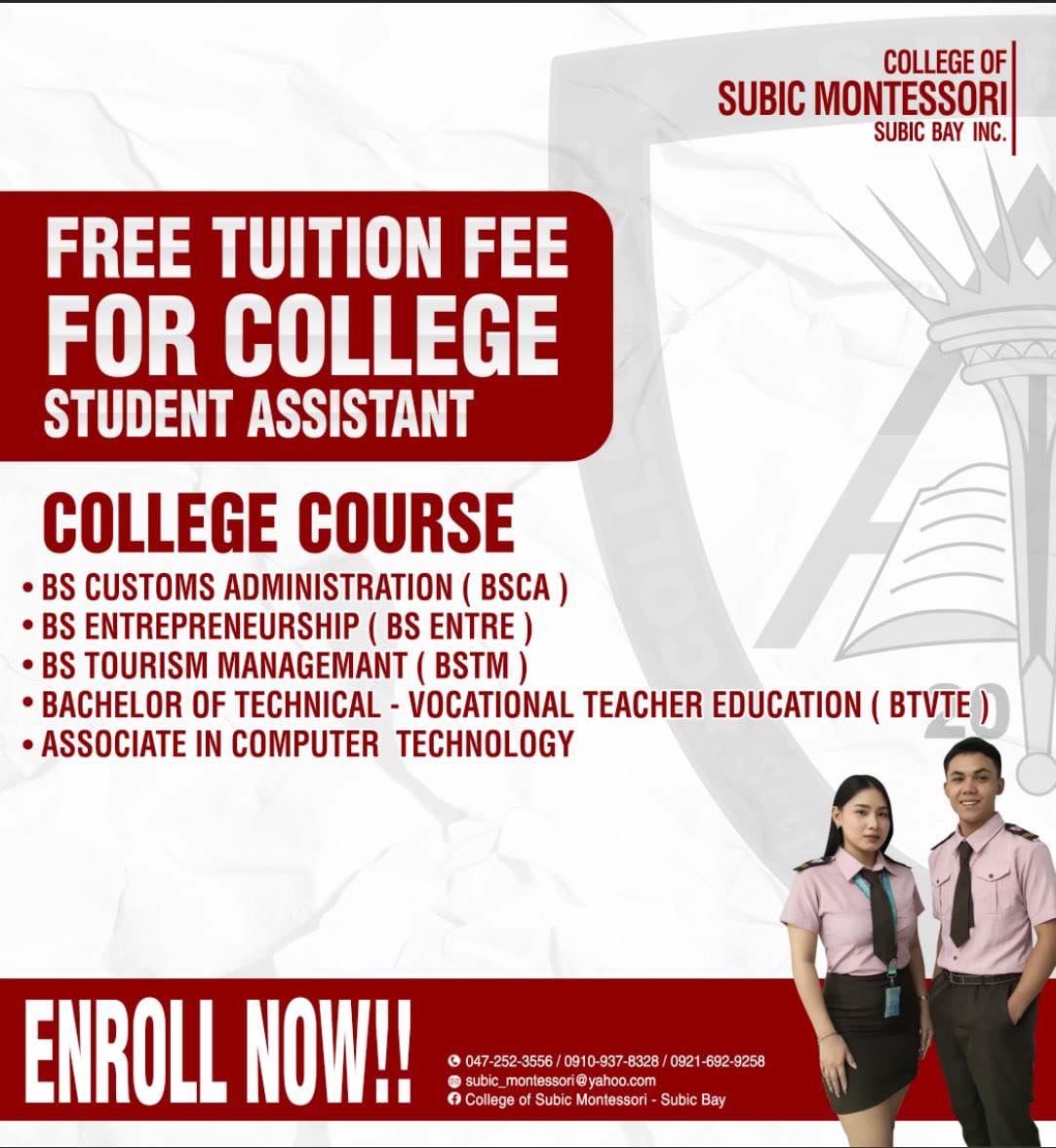 Free Enrollment
